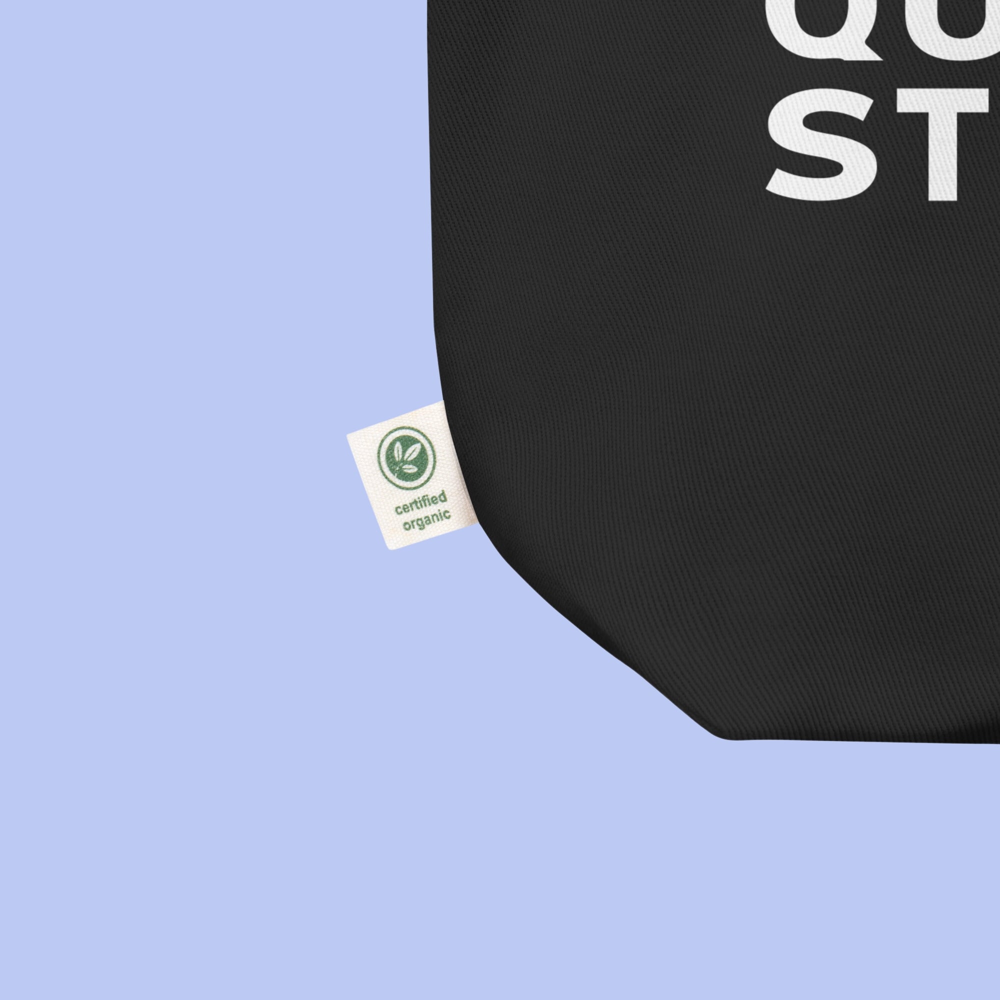 Support Queer Students Durable Eco Tote Bag – Blue 'T'