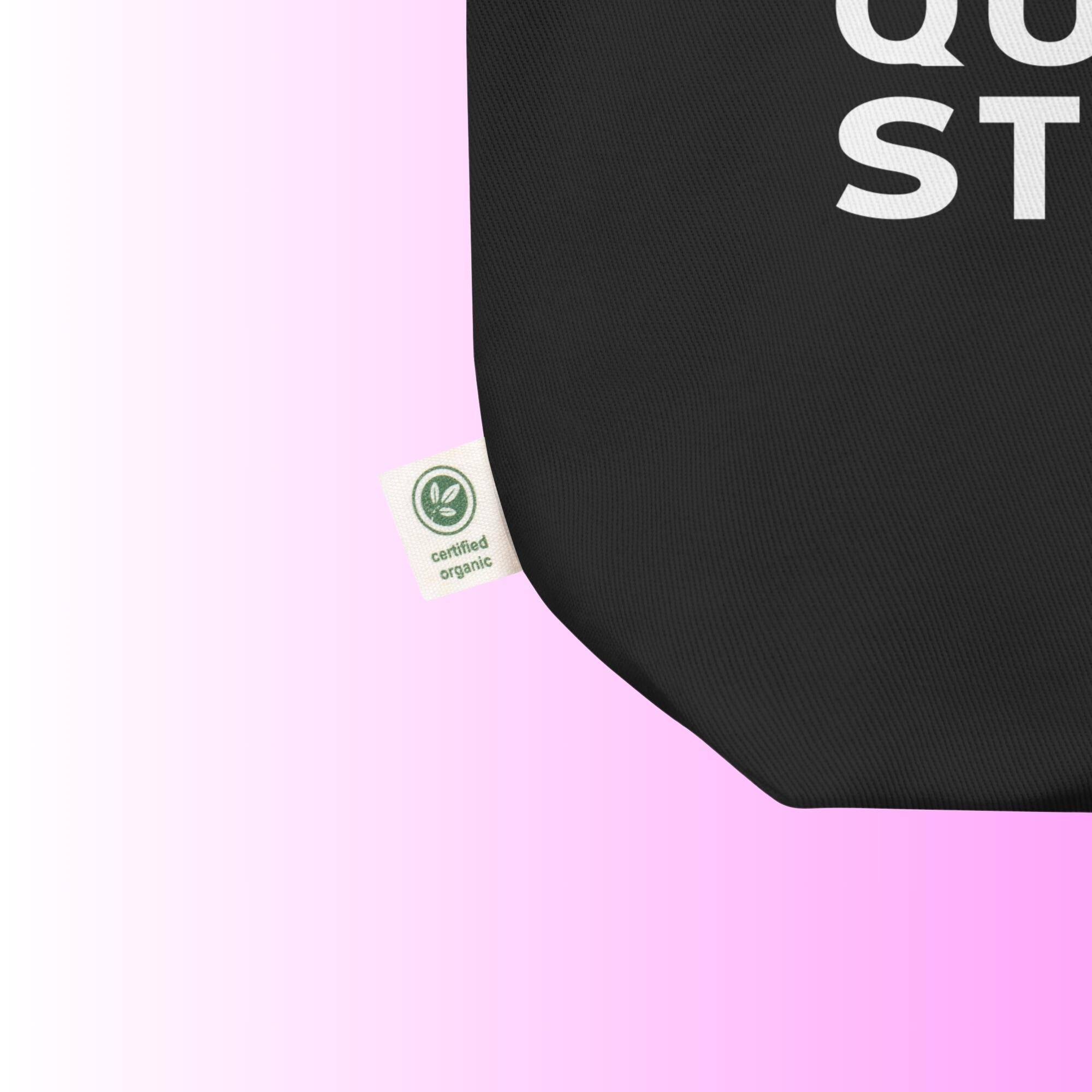 Support Queer Students Durable Eco Tote Bag – Pink 'T'