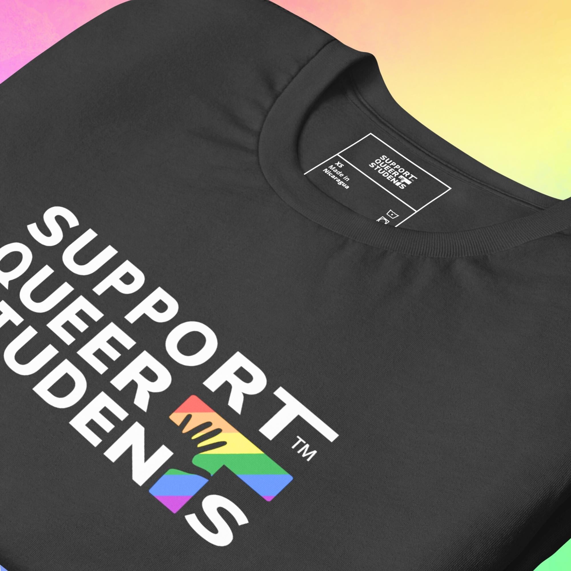 Unisex SQS Tee in Signature Black - Pride 'T'