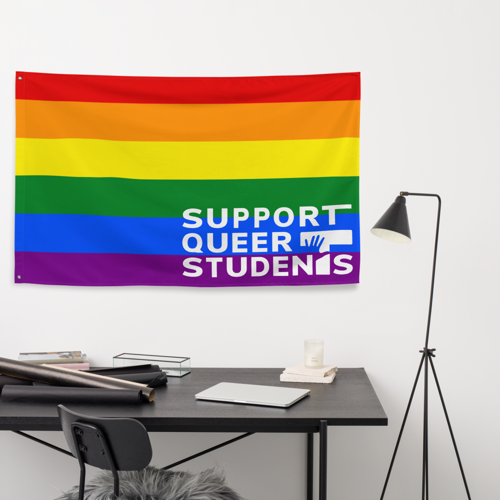 Signature Flag 'Support Queer Students'