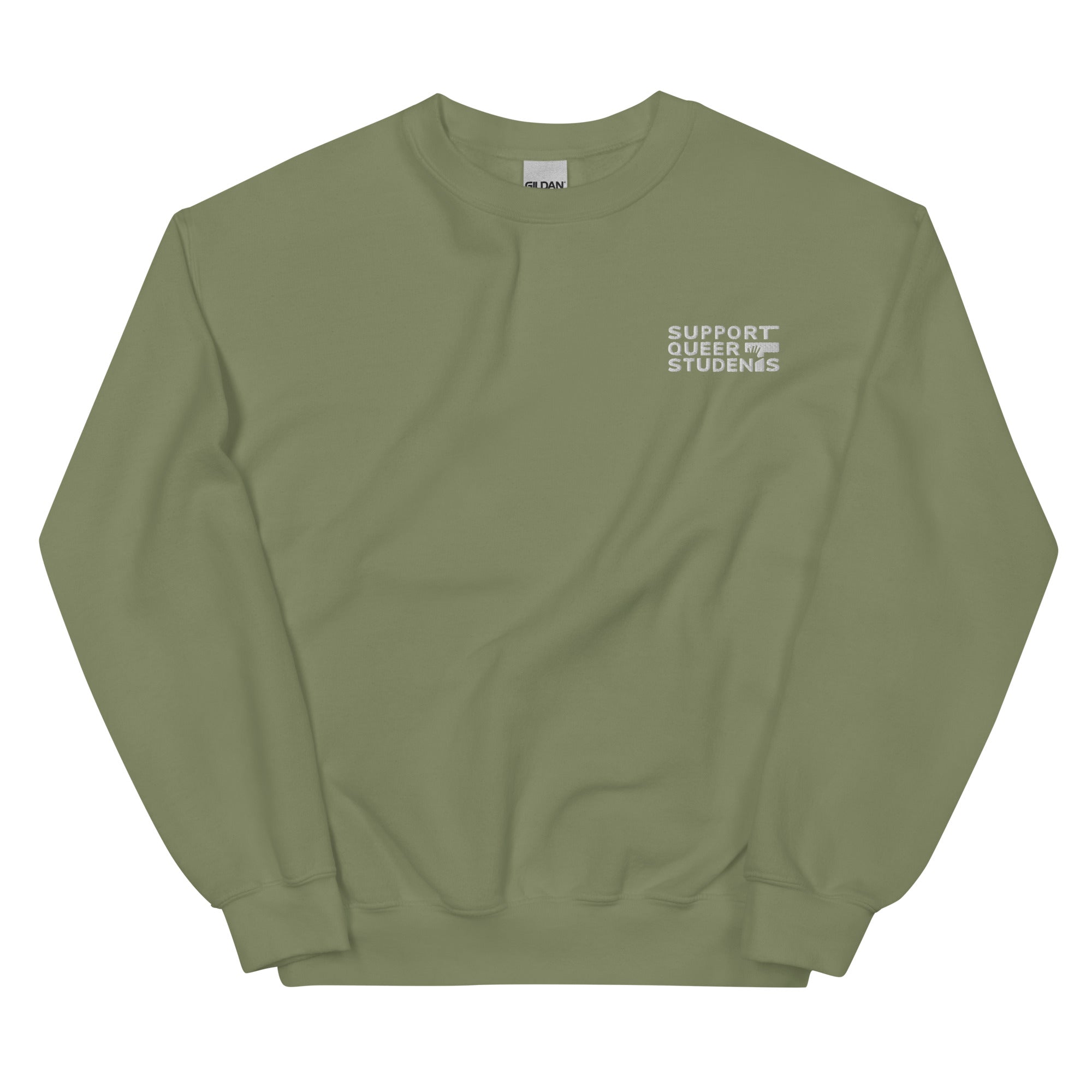 Unisex 'SQS' Embroidered Sweatshirt