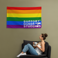 Signature Flag 'Support Queer Students'