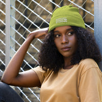 Organic & Embroidered Beanie - 'Winter Unity' Series