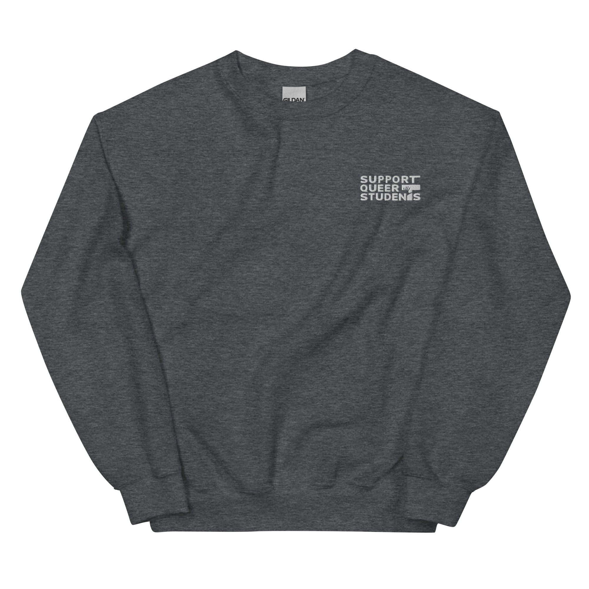 Unisex 'SQS' Embroidered Sweatshirt