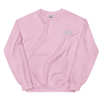 Unisex 'SQS' Embroidered Sweatshirt